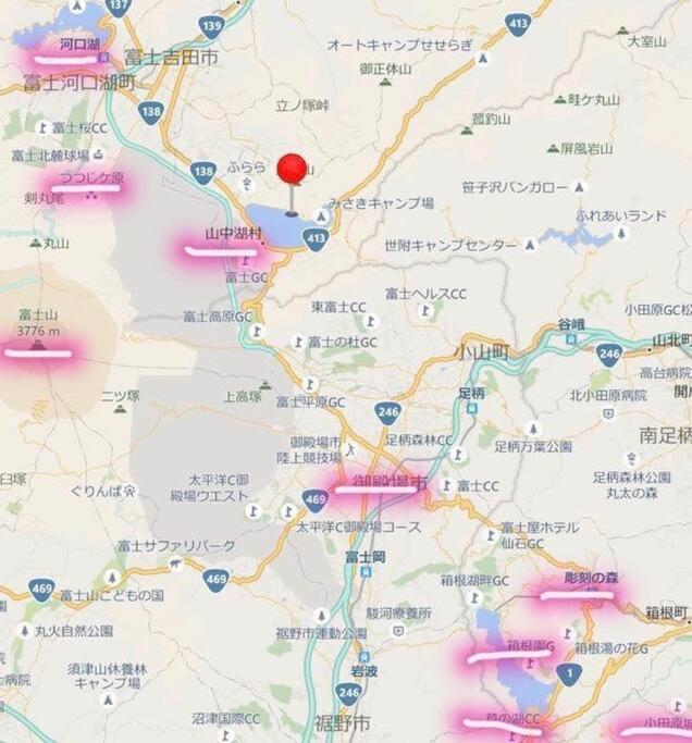 Away From Noise,View Fuji Mt In The Designer House Villa Yamanakako Exterior photo